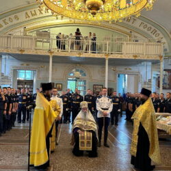 В праздник пророка Божия Илии в храме святого Александра Невского состоялся молебен о русском воинстве