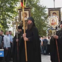 В эфире телеканала «Первый Псковский» рассказали о престольном торжестве в Псково-Печерской обители