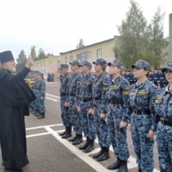 Клирик Псковской епархии принял участие в праздновании Дня знаний в Университете ФСИН России