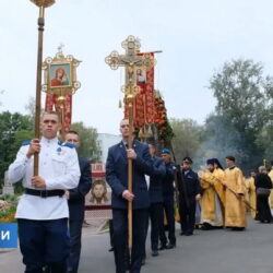 В эфире телеканала «Первый Псковский» рассказали о престольном торжестве в храме святого Александра Невского города Пскова