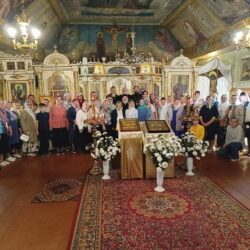 В Пыталовском благочинии отметили 70-летний юбилей настоятеля Никольского храма поселка Зобки иерея Иоанна Дубкова