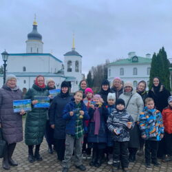 Воспитанники Воскресной школы Рождества Богородицы Снетогорского монастыря посетили Спасо-Елеазаровскую обитель