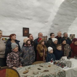 В Воскресной школе храма святых Космы и Дамиана (с Примостья) прошло занятие, посвященное святому князю Александру Невскому