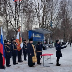 Принятие присяги воинами Псковского гарнизона началось с молебна Господу