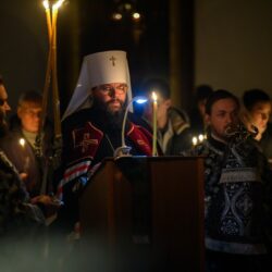 Митрополит Матфей совершил чтение покаянного канона святого Андрея Критского в Свято-Троицком кафедральном соборе