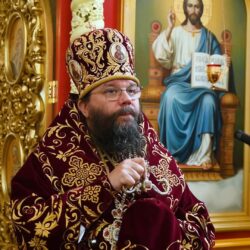 Слово митрополита Псковского и Порховского Матфея на принесении святых мощей святителя Тихона, патриарха Всероссийского