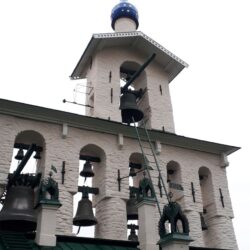 Комитетом по охране ОКН Псковской области приняты работы по сохранению объекта культурного наследия федерального значения «Большая звонница» Псково-Печерского монастыря