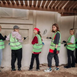 Участники заезда «Наследие мастеров» форума «Истоки.Школа» приняли участие в реставрации храма