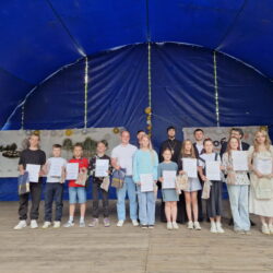 Клирик Псковской епархии принял участие в праздновании Дня молодежи в Печорах