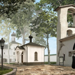 На Псковской Ленте Новостей вышла статья «Большое воссоздание на Мирожке»