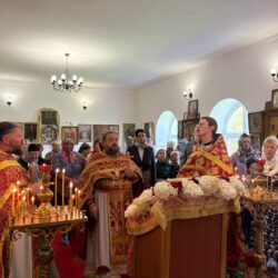 В храме великомученика и целителя Пантелеимона деревни Воронцово состоялся престольный праздник