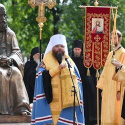 Слово митрополита Псковского и Порховского Матфея на освящении памятника святителю Тихону, патриарху Всероссийскому