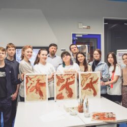 В рамках проекта «Техногорье» состоялась презентация видеоролика о создании красок из пород Снятной горы