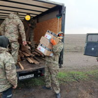 Сотрудники Центра гуманитарной помощи «БлагоДарю» доставили гуманитарную помощь военнослужащим 