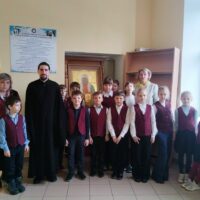 В Гимназии №28 прошел урок: «Герой нашего времени: святитель Тихон»