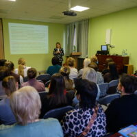 В рамках работы регионального этапа Рождественских чтений в детском саду №41 прошли научно-методический семинар-практикум и педагогическая мастерская