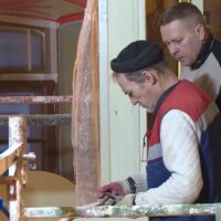 В эфире ГТРК «Псков» вышел сюжет о реставрации Лазаревской церкви Псково-Печерского монастыря