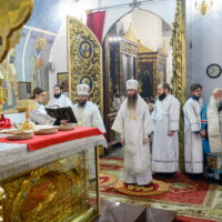 В Свято-Троицком кафедральном соборе состоялось праздничное общеепархиальное Рождественское богослужение