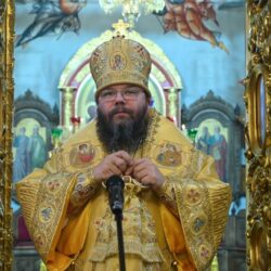 Слово митрополита Псковского и Порховского Матфея в день первого богослужения с епископом Великолукским и Невельским Варнавой