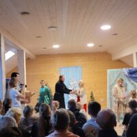 В Воскресной школе Никольского собора Старого Изборска прошла Рождественская ёлка