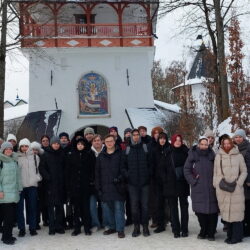 Студенты Псковского государственного университета совершили паломничество в Псково-Печерский монастырь