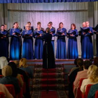 В Гдовском ЦДК состоялся концерт Архиерейского хора Псково-Печерского монастыря