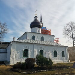 Состоялась приемка работ по реставрации купола Никольского собора в Порхове