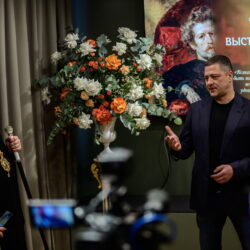 В картинной галерее архимандрита Алипия состоялось открытие выставки картины Карла Брюллова «Христос Воскресший»