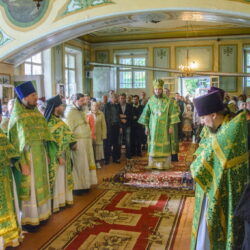 В день памяти прп. Онуфрия Мальского в поселке Малы состоялось праздничное богослужение