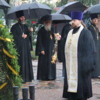 23 июля 2018 года, в день 74-ой годовщины освобождения города Пскова от немецко-фашистских захватчиков на могиле Неизвестного солдата прошло заупокойное богослужение.