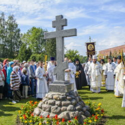 7 июля 2018 года, в празднование Рождества пророка, Предтечи и Крестителя Господня Иоанна, епископ Гдовский Фома, викарий Псковской епархии, совершил Божественную Литургию на подворье Иоанно-Богословского Савво-Крыпецкого мужского монастыря – в храме Рождества Иоанна Предтечи города Пскова.