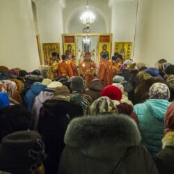 4 января 2019 года, в день памяти святой великомученицы Анастасии Узорешительницы, митрополит Псковский и Порховский Тихон совершил Божественную Литургию в храме святой великомученицы Анастасии Узорешительницы города Пскова.