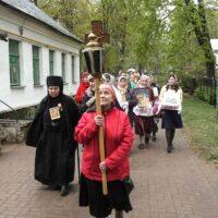 2 мая 2019 года состоялся традиционный ежемесячный крестный ход вокруг города Пскова.