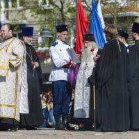 8 мая 2019 года, в канун дня Победы в городе Пскове прошли заупокойные богослужения по воинам, погибшим за веру и Отечество в годы Великой Отечественной войны.