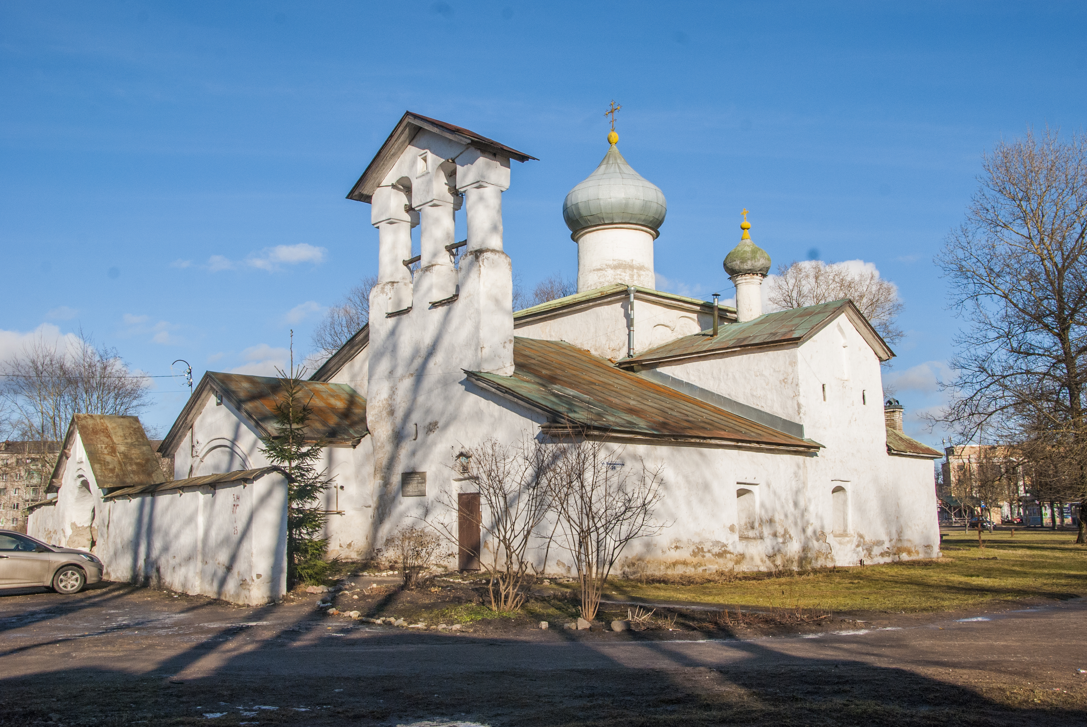 Храм Нерукотворного Образа Спаса (с Жабьей лавицы) г. Пскова – Псковская  епархия