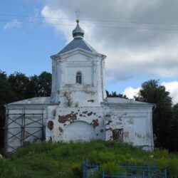 Храм Рождества Христова на подворье Мирожского монастыря в д. Красиковщина Псковского р-на