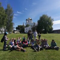 Детский городской лагерь при Троицком соборе начал свою работу