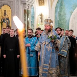 Митрополит Псковский и Порховский Тихон принял участие в торжествах в честь 625-летия основания Московского Сретенского Ставропигиального монастыря