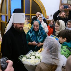Митрополит Арсений совершил первую Божественную Литургию в Свято-Троицком кафедральном соборе