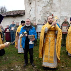 В храме Космы и Дамиана (с Гремячей горы) города Пскова отметили престольное торжество