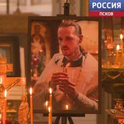 В эфире ГТРК «Псков» вышел репортаж, приуроченный к дню памяти воинского священника Александра Цыганова