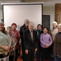 При храме святого Александра Невского города Пскова состоялась лекция «Была деревня Красуха. 80 лет трагедии (27 ноября 1943г.)»
