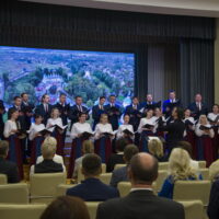 Архиерейский хор выступил с концертом в Псковском Государственном университете в рамках российско-белорусского форума «Мосты дружбы»