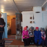 Учащиеся церковно-приходской школы поселка Ветвеник посетили открытие выставки «Дом рыбака» в музее советской эпохи