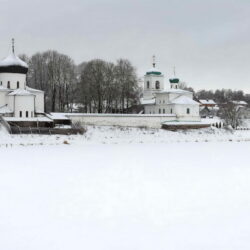 На выставке в Пскове впервые представили чертежи Мирожского монастыря