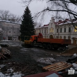 В ближайшее время завершится реставрация памятников архитектуры Псковского епархиального управления в исторической части города