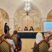 Благочинный Псково-Печерского монастыря принял участие в XXXII Международных Рождественских образовательных чтениях в Москве
