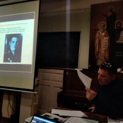 При храме святого Александра Невского состоялась историческая лекция «Летчики истребительной авиации – кавалеры ордена Александра Невского»