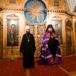 Митрополит Арсений награжден медалью Санкт-Петербургской Духовной Академии