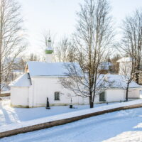 Храм свв. прпп. Сергия Радонежского и Никандра Псковского пос. Старый Изборск Печорского р-на